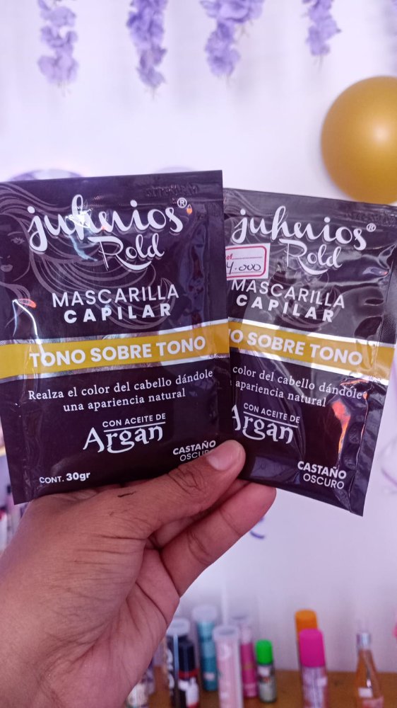 MASCARILLA CASTAÑO TONO SOBRE TONO