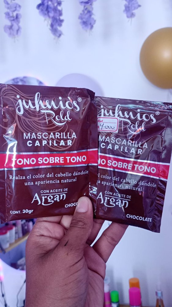 MASCARILLA CHOCOLATE TONO SOBRE TONO