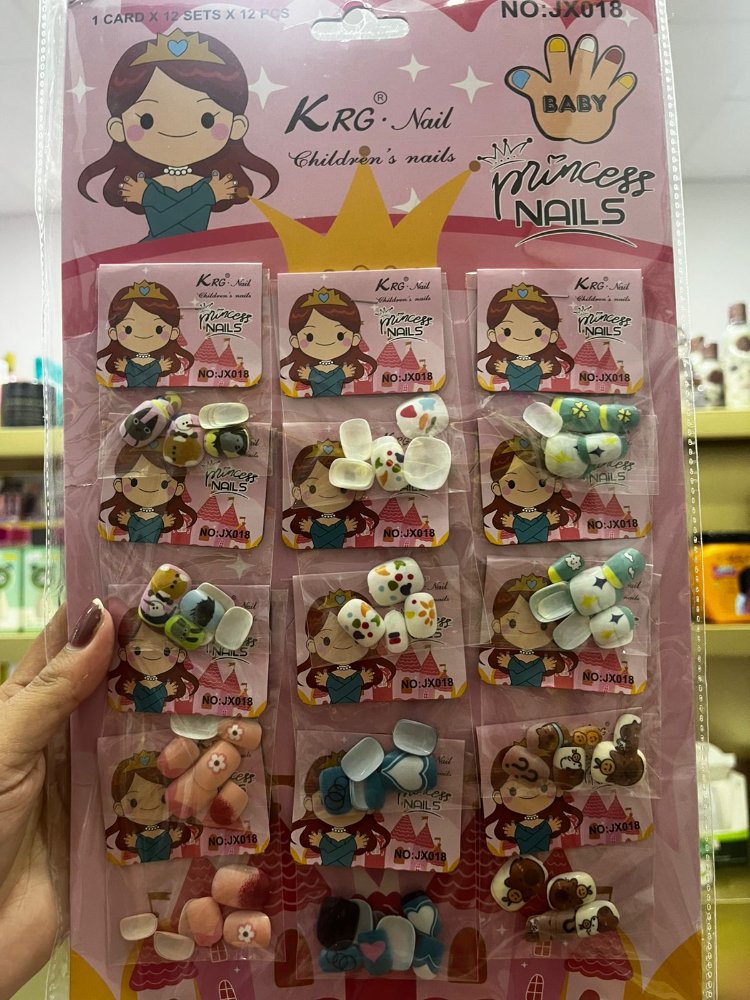 Uñas postizas para niña