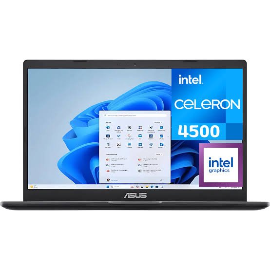 LAPTOP ASUS VIVOBOOK GO 14 E410KA-CL4128 INTEL CELERON N4500 RAM 4GB SSD 128GB EMMC 14" (1920X1080) WINDOWS 11 HOME STAR BLACK - E410KA-CL4128