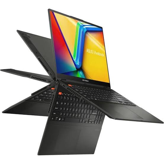 LAPTOP ASUS VIVOBOOK S16 FLIP INTEL CORE I5 1335U (13VA) 512GB SSD RAM 8GB 16"  (1920X1200) *TOUCHSCREEN* WINDOWS 11 HOME MIDNIGHT BLACK - TP3604VA-WS51T
