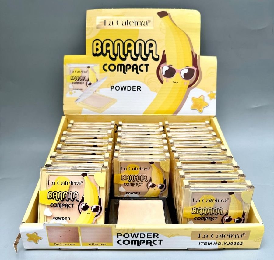 POLVO BANANA COMPACTO CATELRRA