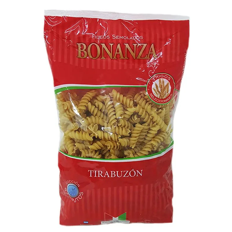 Fideos Tirabuzón Bonanza