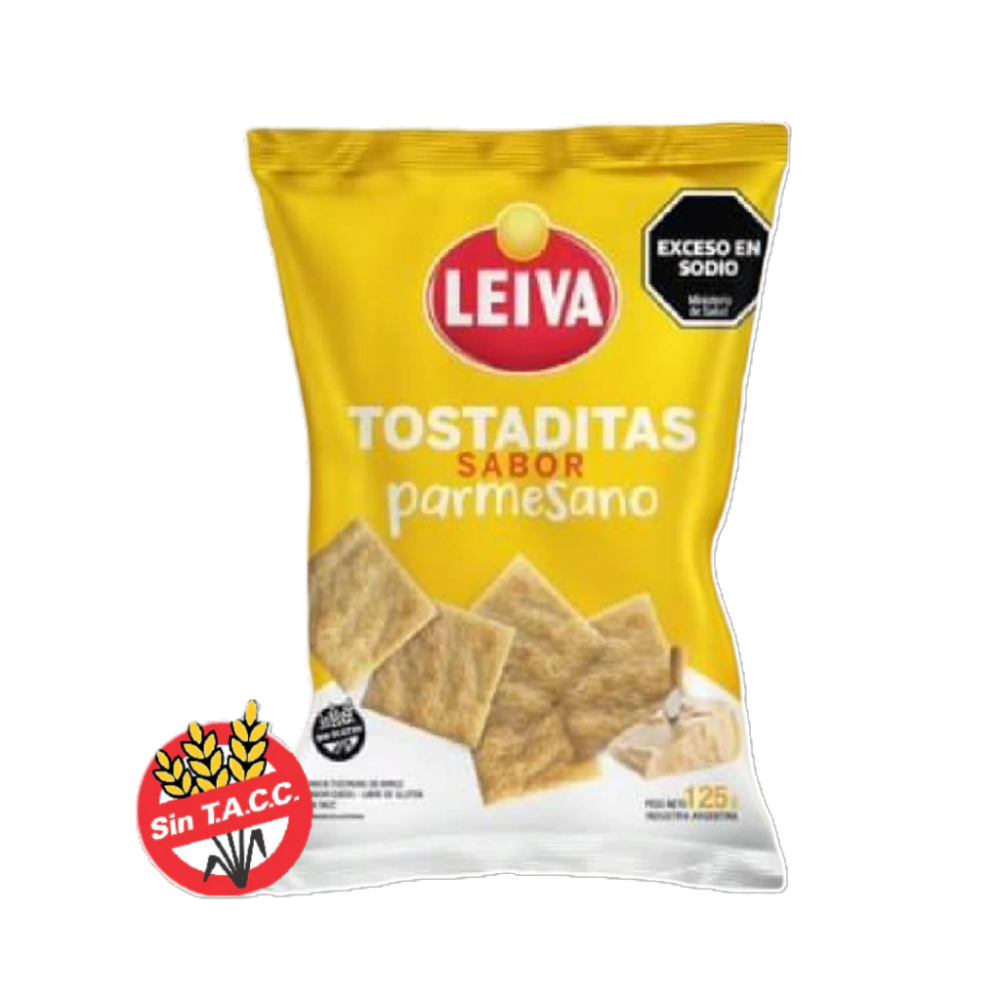 Tostaditas Parmesano Leiva