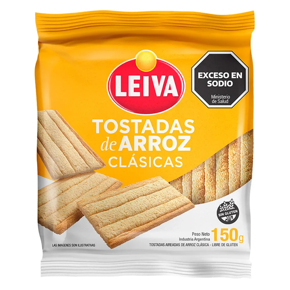 Tostadas de arroz Clásica Leiva