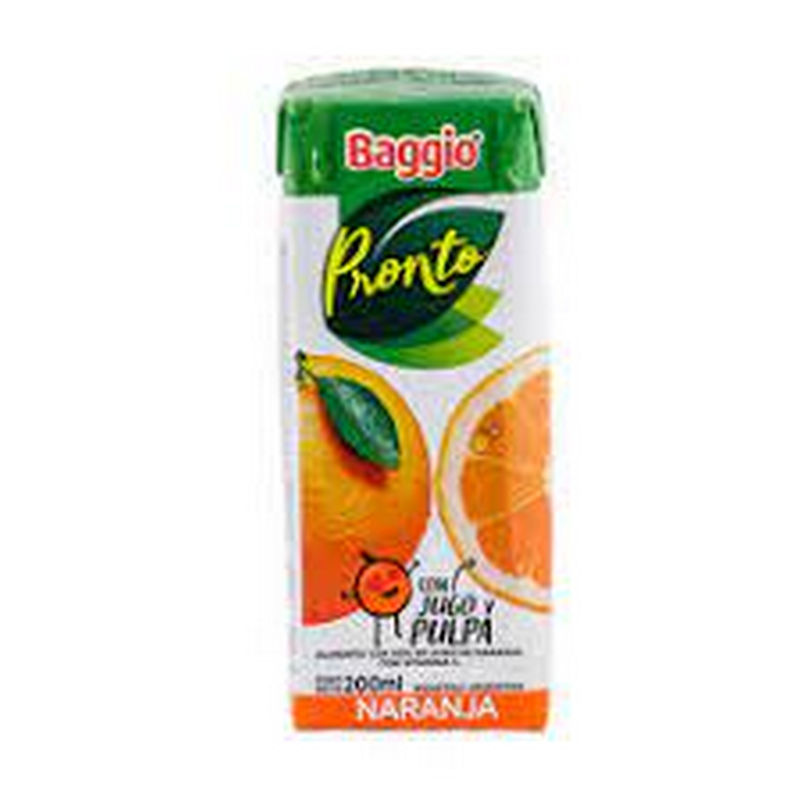 Jugo Baggio Naranja 200ml