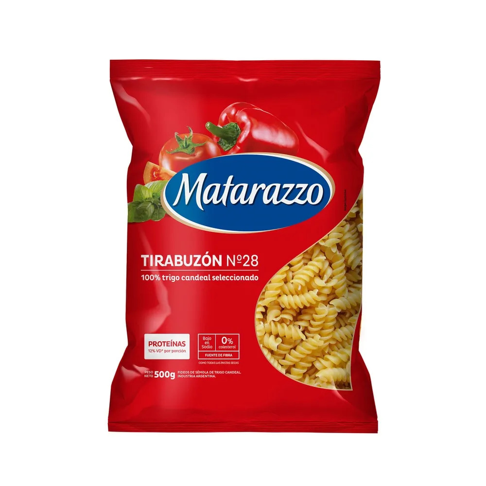 Fideos Tirabuzón Matarazzo