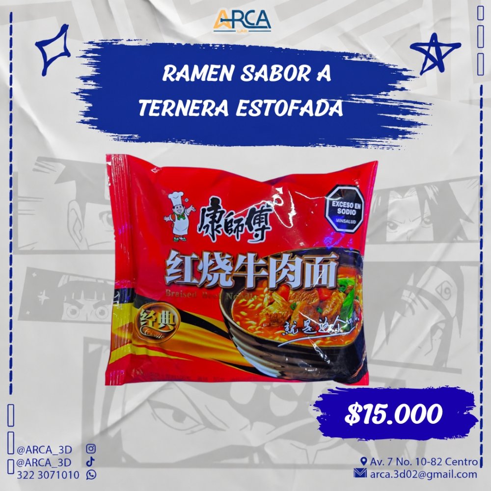 RAMEN TERNERA ESTOFADA
