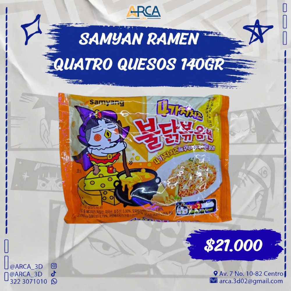 BULDAK  4 QUESOS
