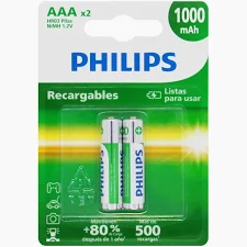 Philips Pilas Recargable AAA