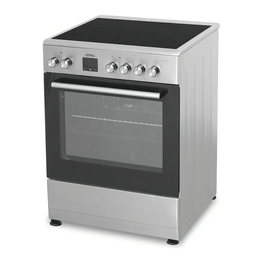 ATMA Cocina Electrica Vitroceramica 60 cm inox CCV060X