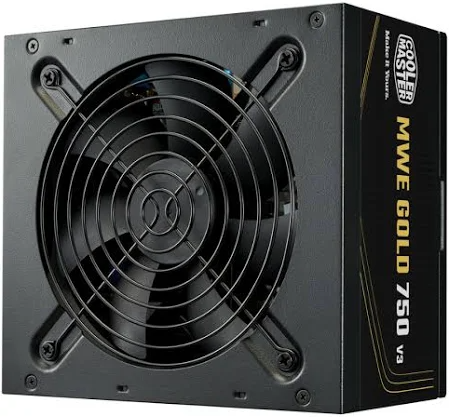 Cooler Master Fuente de alimentacion 750W Gold 80 Plus
