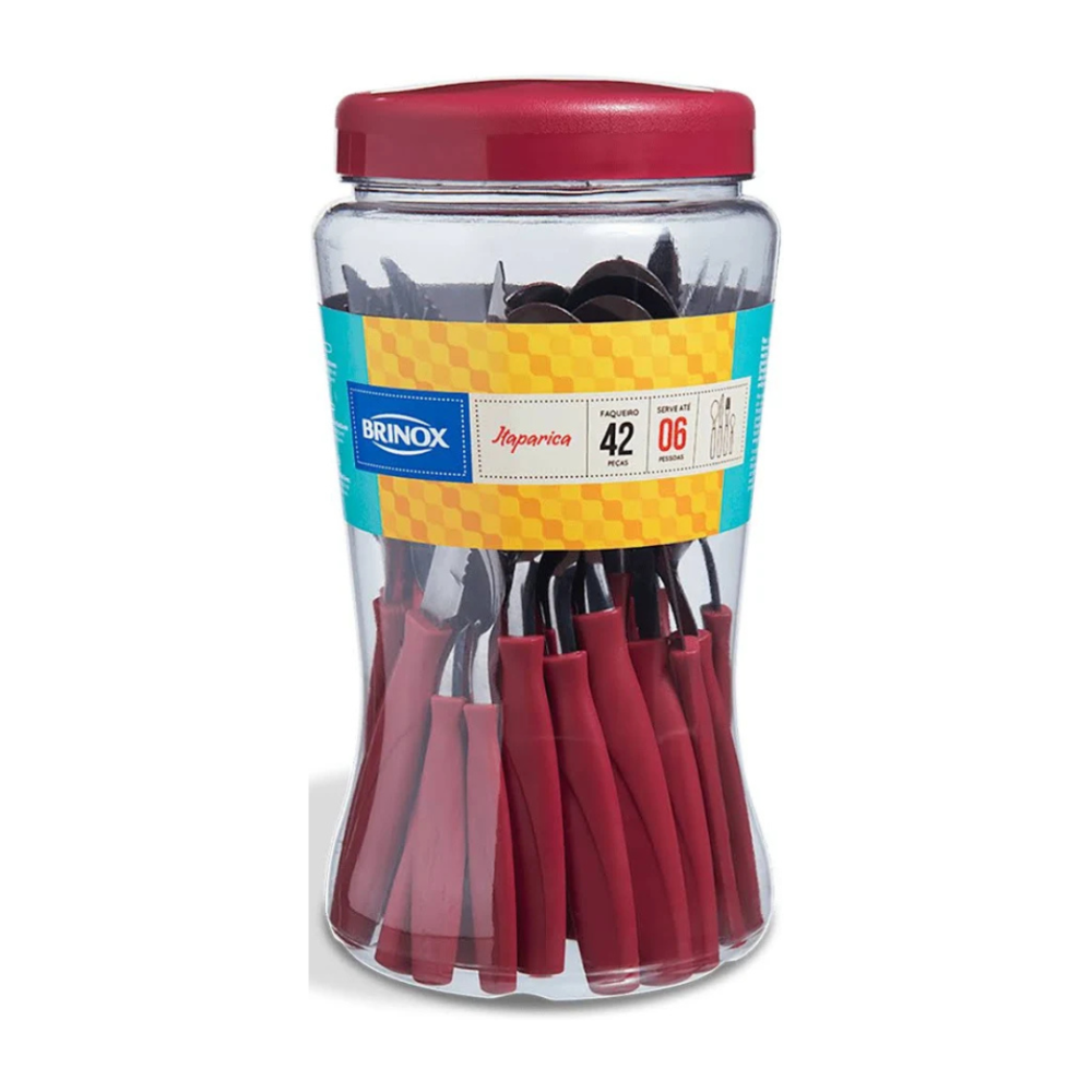 Brinox Juego de cubiertos 42 Piezas Mod. 6000/754