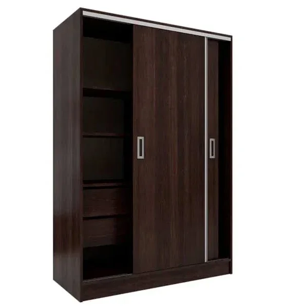 Orlandi Placard Corredizo Suave Wengue 1,20 M