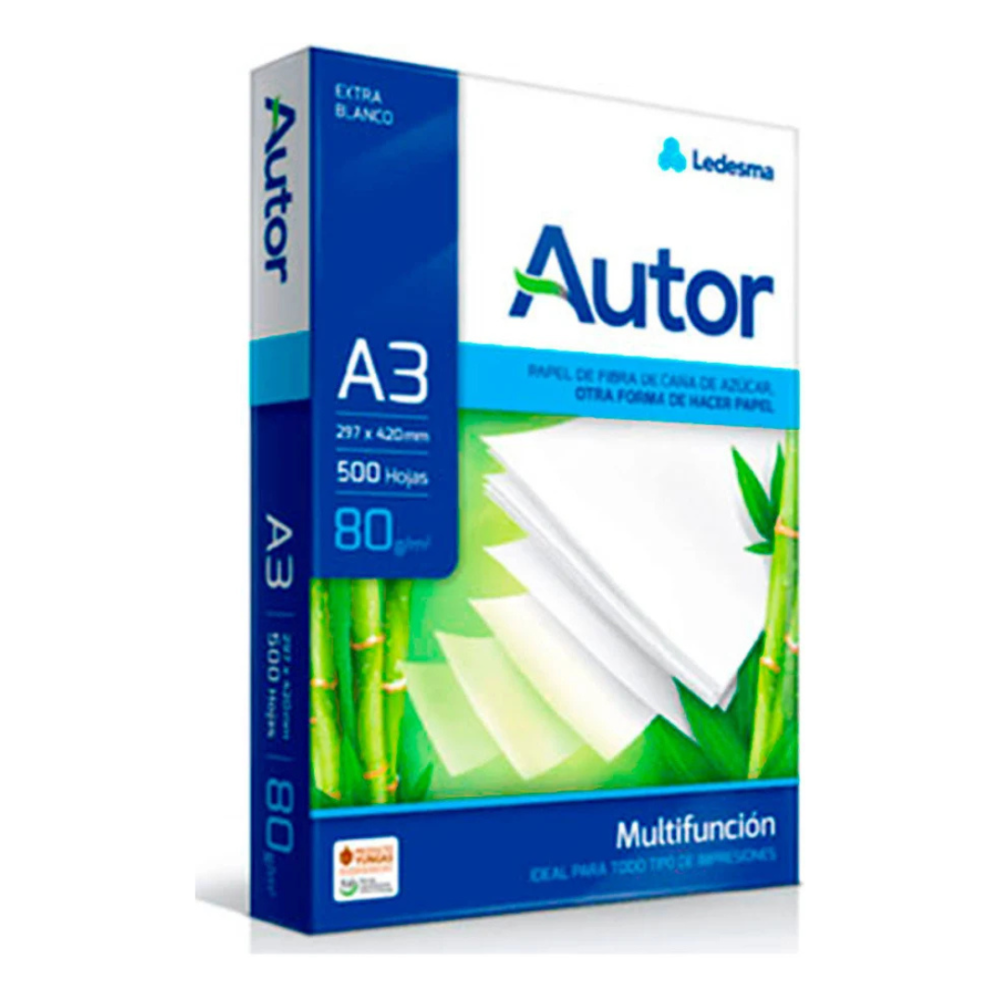 Autor Resma A3 80gr x 500 H