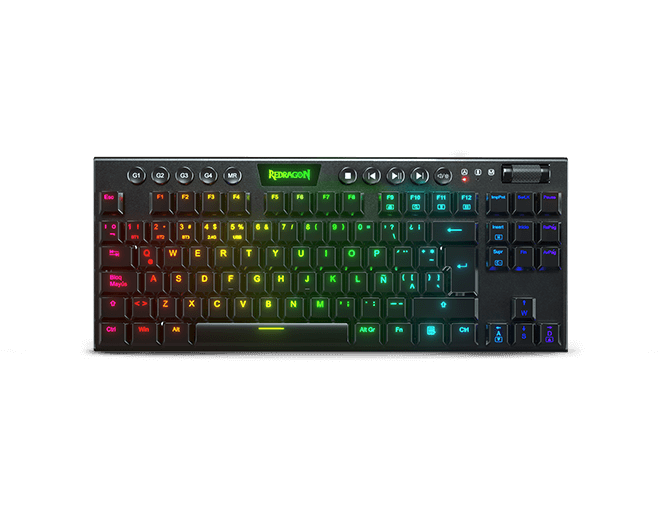 Redragon Teclado Horus TKL Black K621-RGB-SP