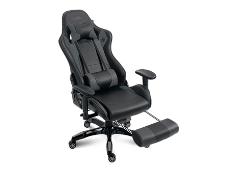 Level Up Silla Gamer Apolo Negra/Gris