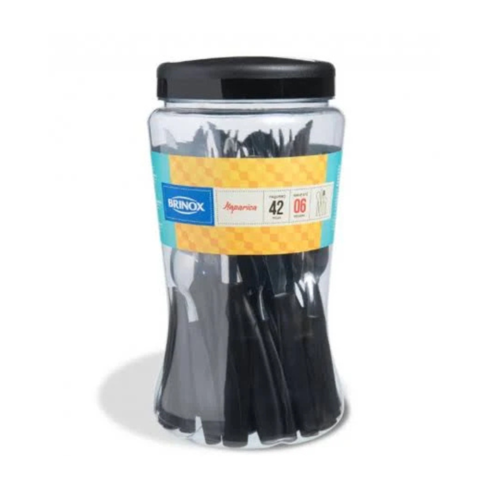 Brinox Juego de cubiertos 42 Piezas Mod. 6000/714