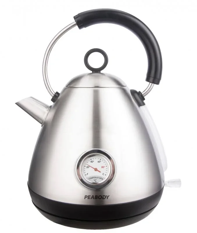 Peabody Jarra electrica con termometro inox PE-KV8215S