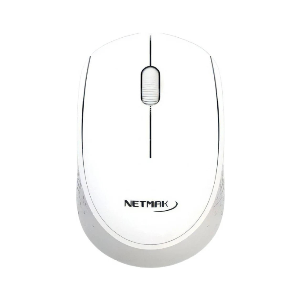 Netmak Mouse USB Inalambrico NM-M680-W