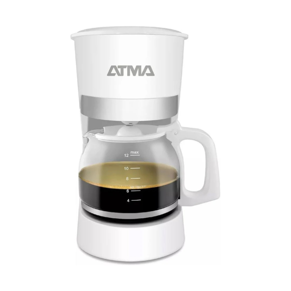 ATMA Cafetera de filtro blanca CA8133P
