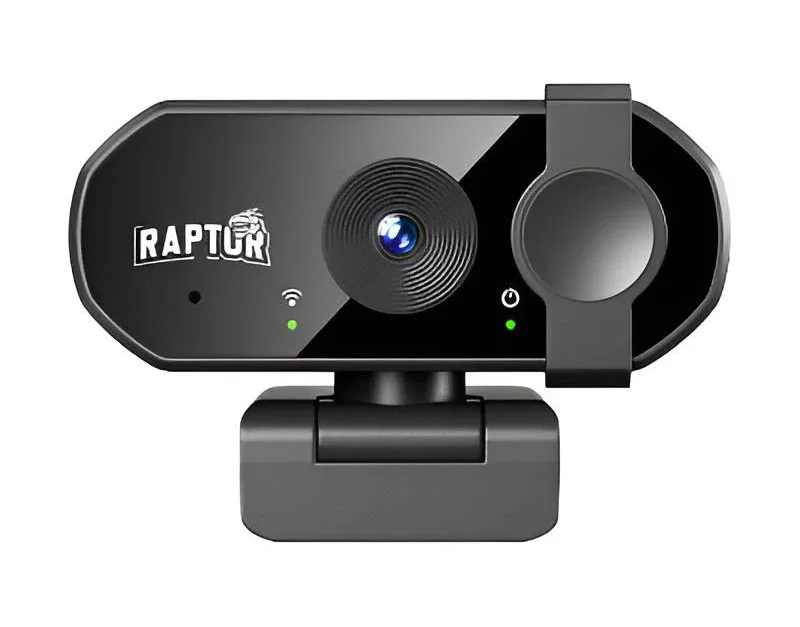 Raptor Web Cam Vision 4 K c/ Microfono c/Tapa