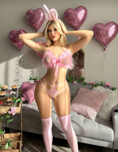 Set BUNNY rosa