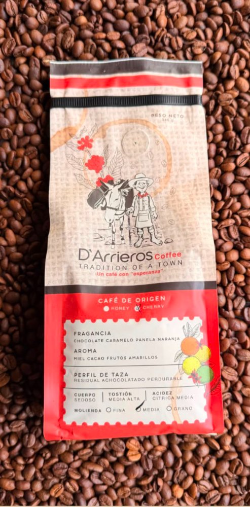 Café tipo cherry 340gr