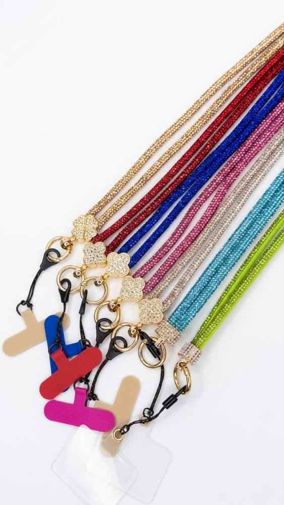 Strap colgante de pedreria