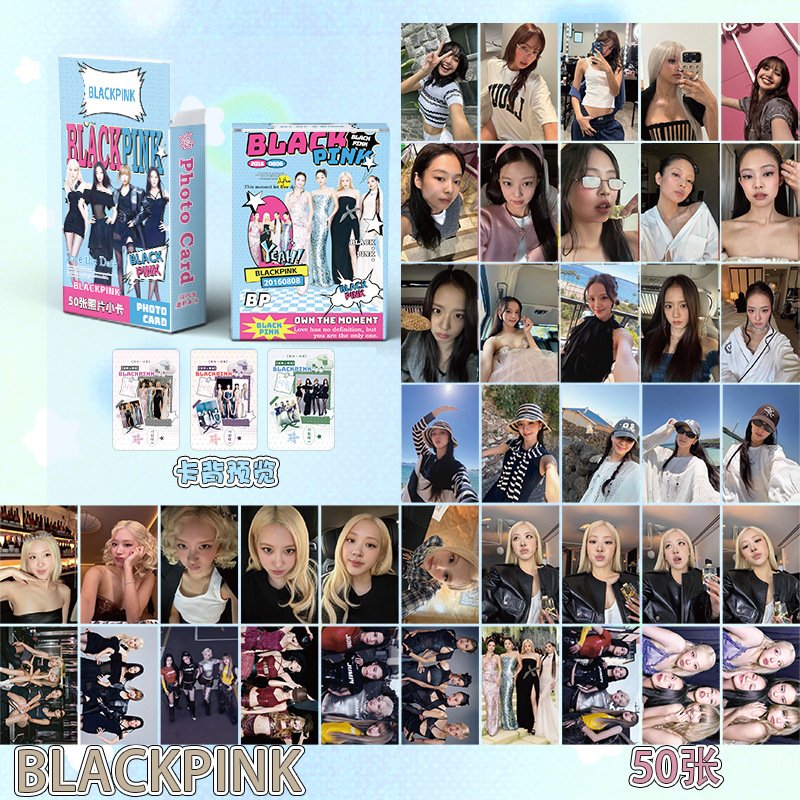 BLACKPINK Lomocard