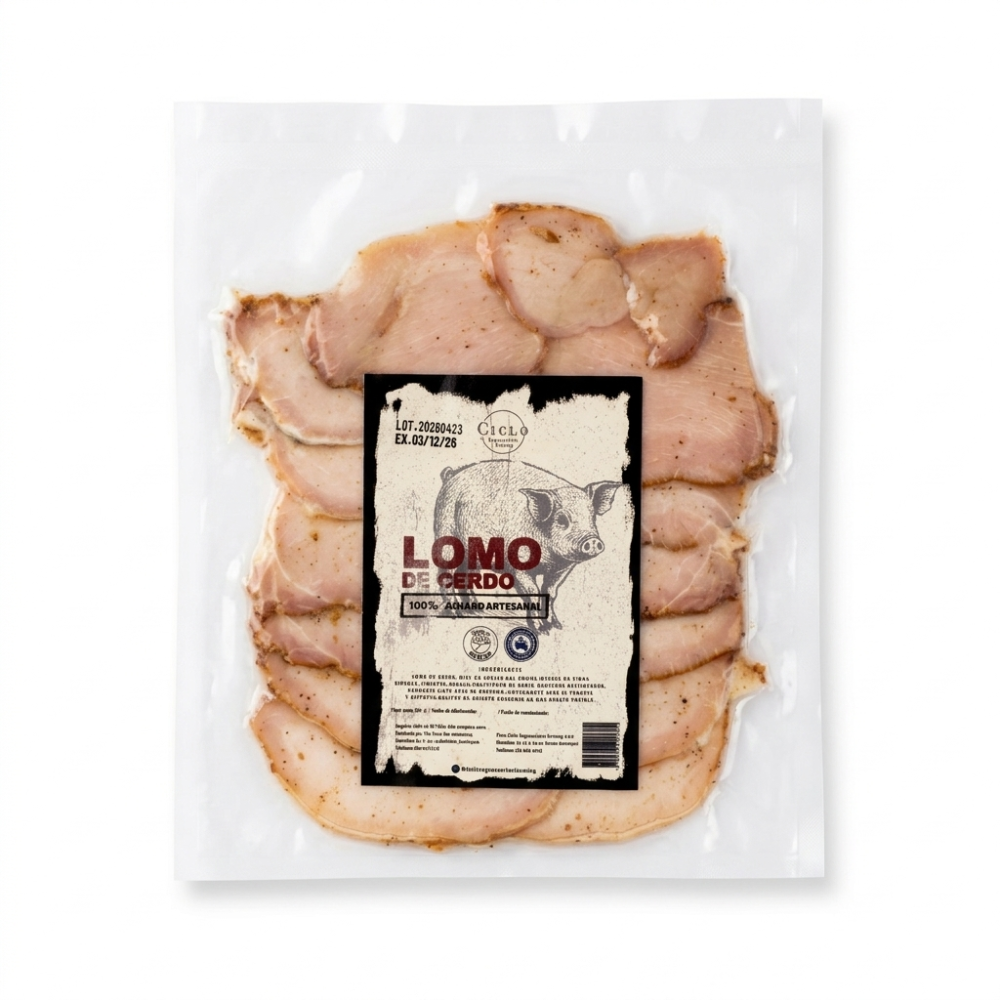 Jamón de Lomo Ahumado x 250 g
