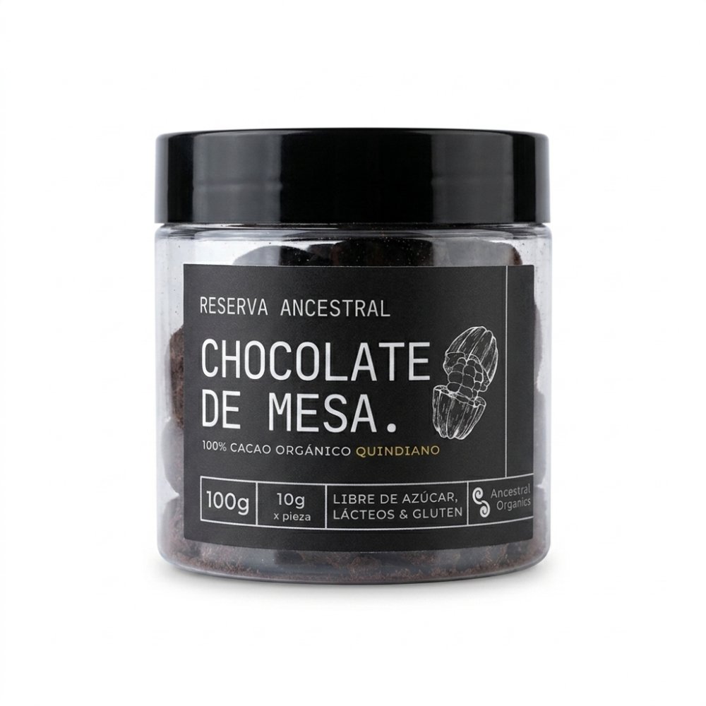 Chocolate de Mesa 100% Cacao x 100 g