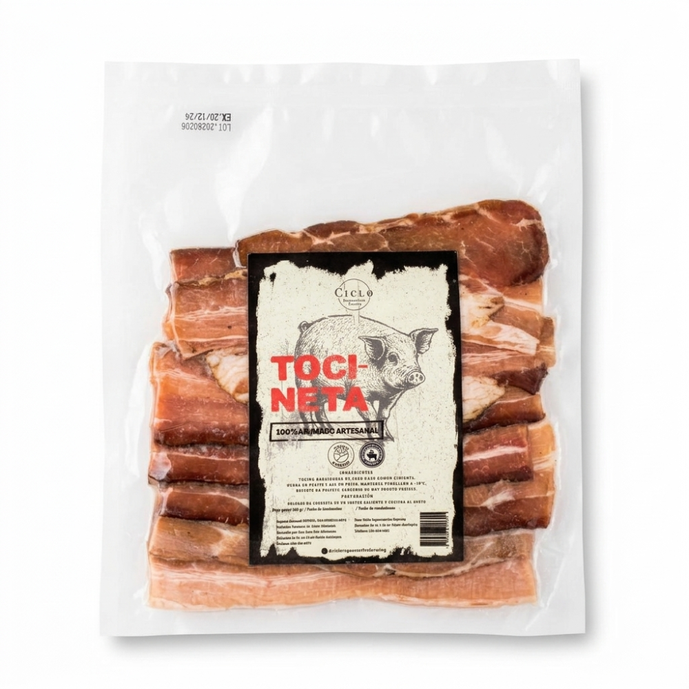 Tocineta Ahumada x 250 g