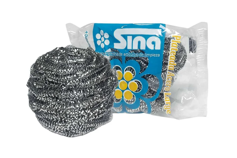 Esponja Acero Plateada 30 gr