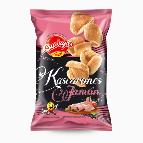 Burbuja kaskarones Jamon 100gr