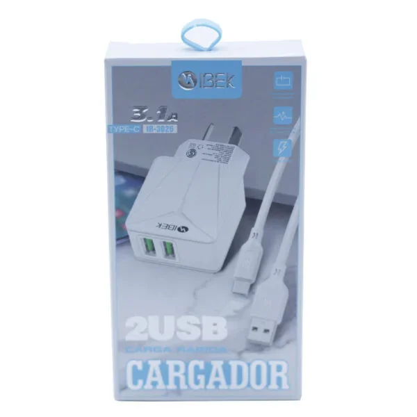 Cargador Carga rapida Tipo C