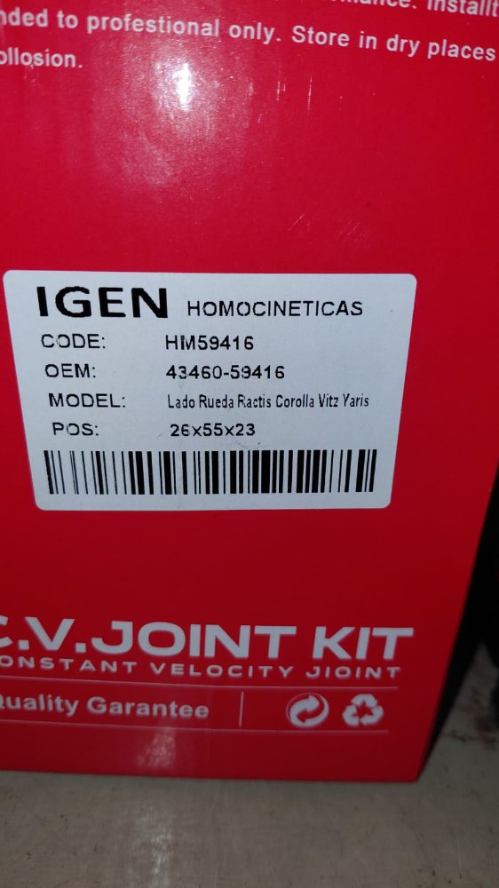 HOMOCINETICA 26X55X23 NEW VITZ