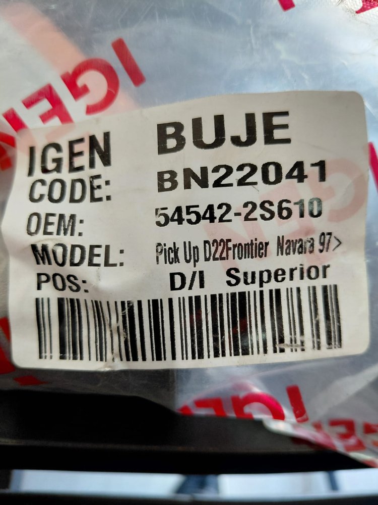 Buje superior D22 54542-2S610