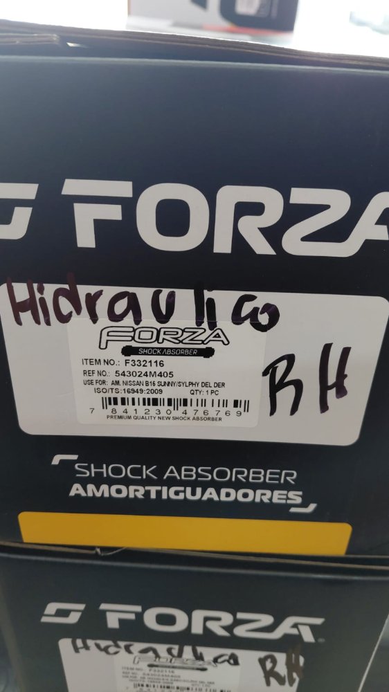 AMORTIGUADOR DELANTERO HIDRAULICO B15