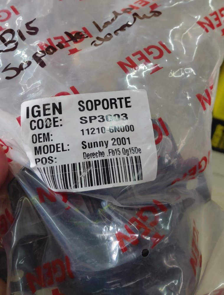SOPORTE B15 LADO DERECHO