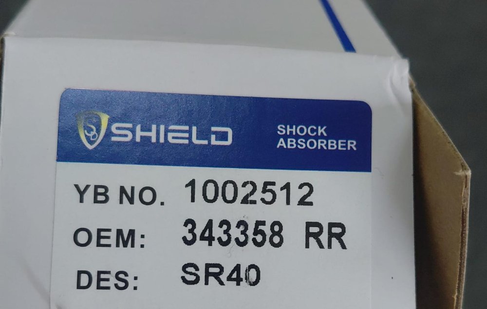 AMORTIGUADOR TRASERO NOAH 4X2 SHIELD