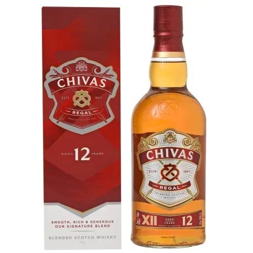 B2  WHISKEY CHIVA RIGAL 12 AÑOS