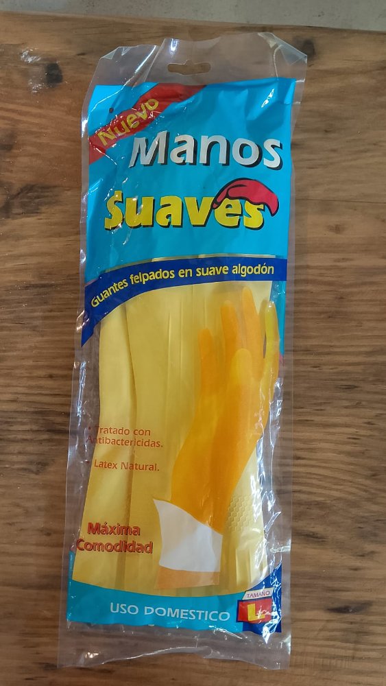 DESECHABLE GUANTE AMARILLO