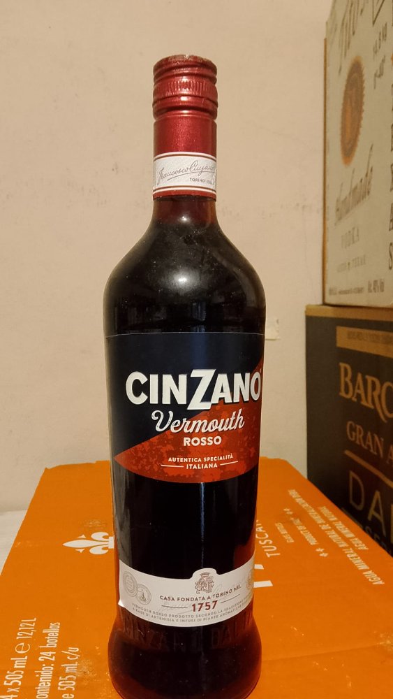 B1 VERMUT CINZANO ROSSO