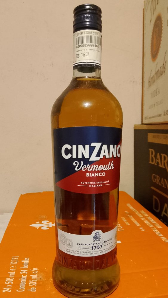 B1 VERMUT CINZANO BIANCO