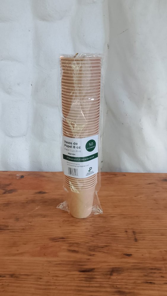 DESECHABLE VASO CARTON  8 OZ