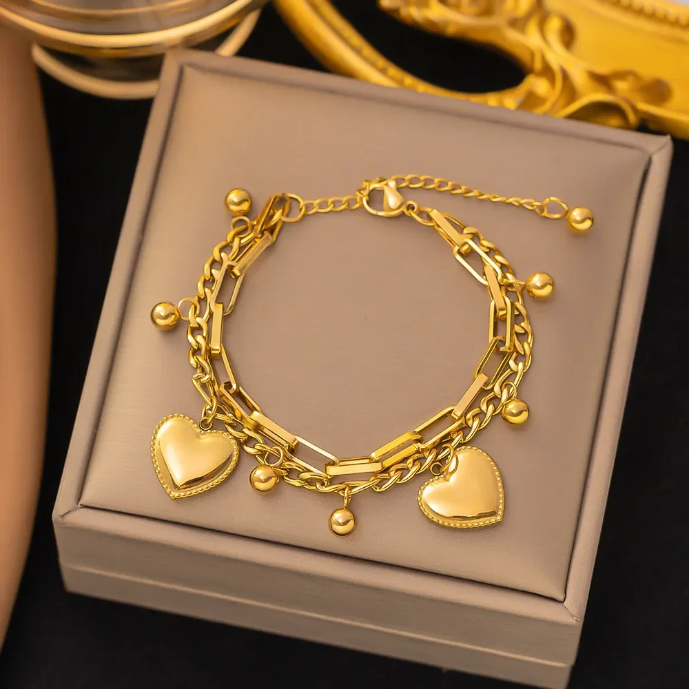 pulsera multidije de corazon