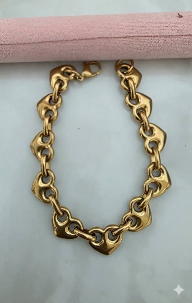 pulsera gucci dorada
