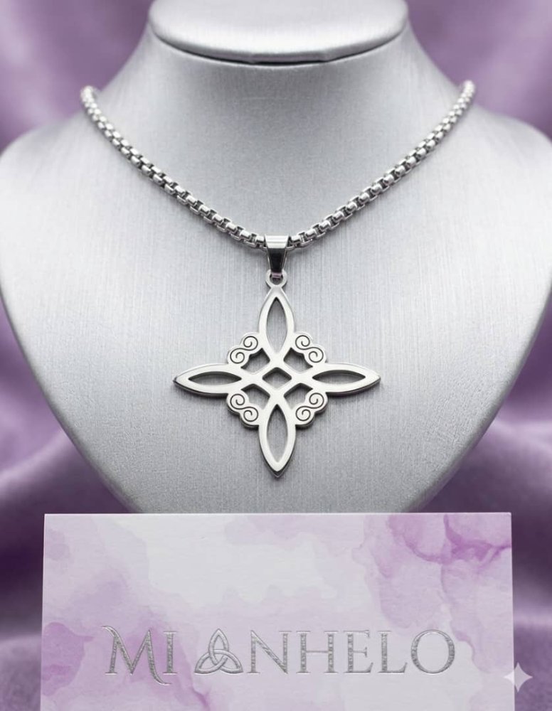 Collar nudo de bruja