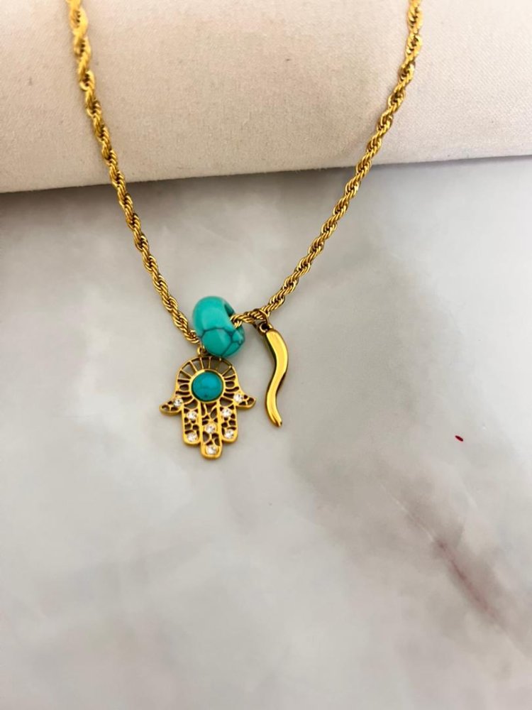 Collar mano de fatima